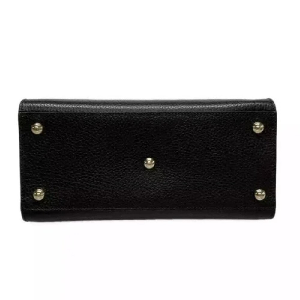 100% Authentic GUCCI Soho Black Leather Handbag 1000-11924 - Picture 5 of 14